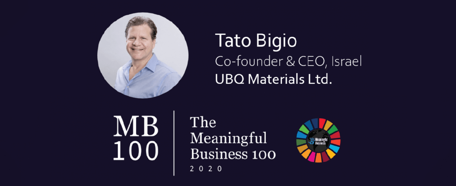 Tato Bigio Wins Meaningful Business 100 Award.