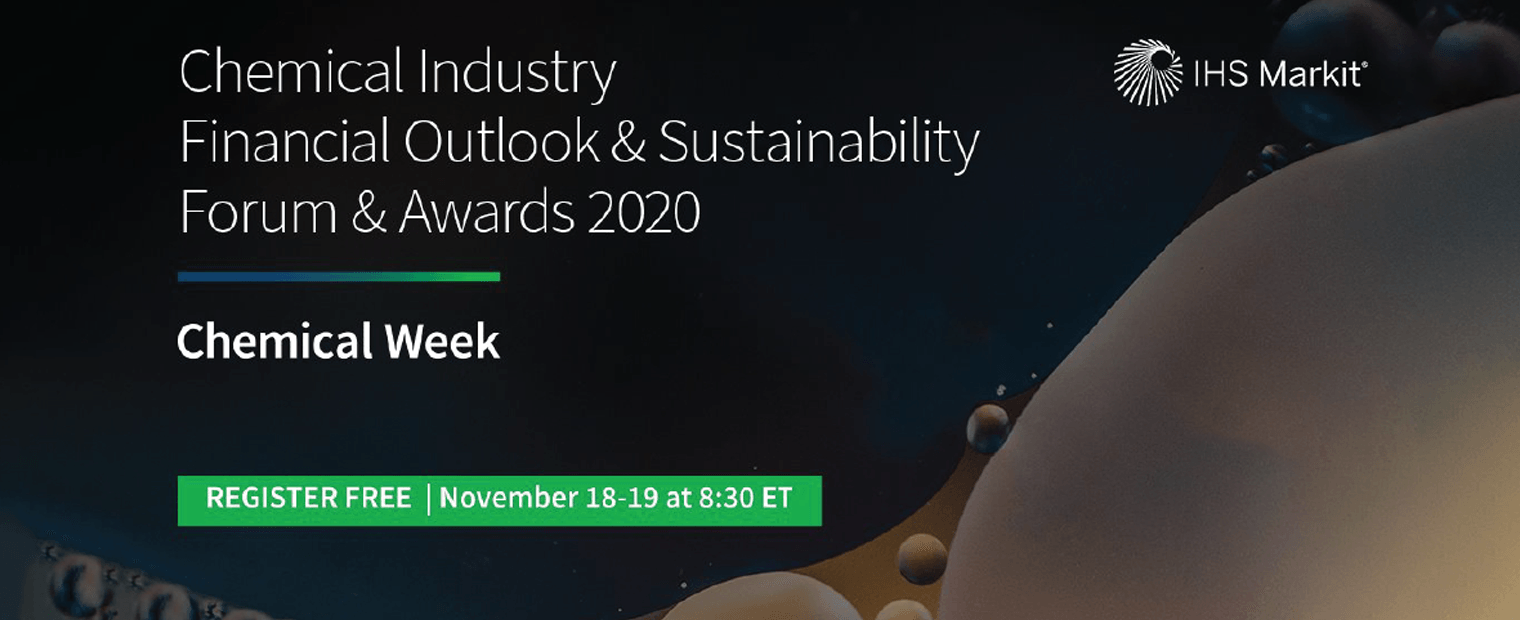 UBQ Shortlisted for Chemical Week’s 2020 Awards.