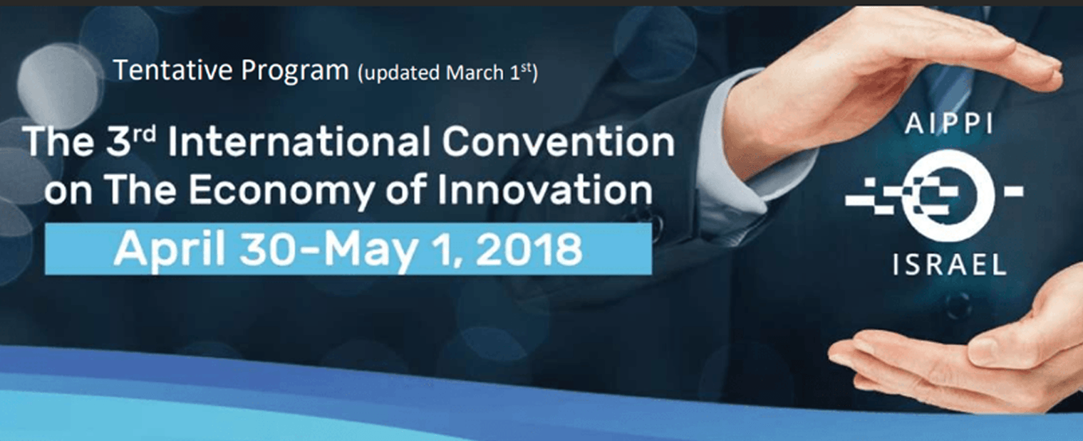 AIPPI Israel 2018.