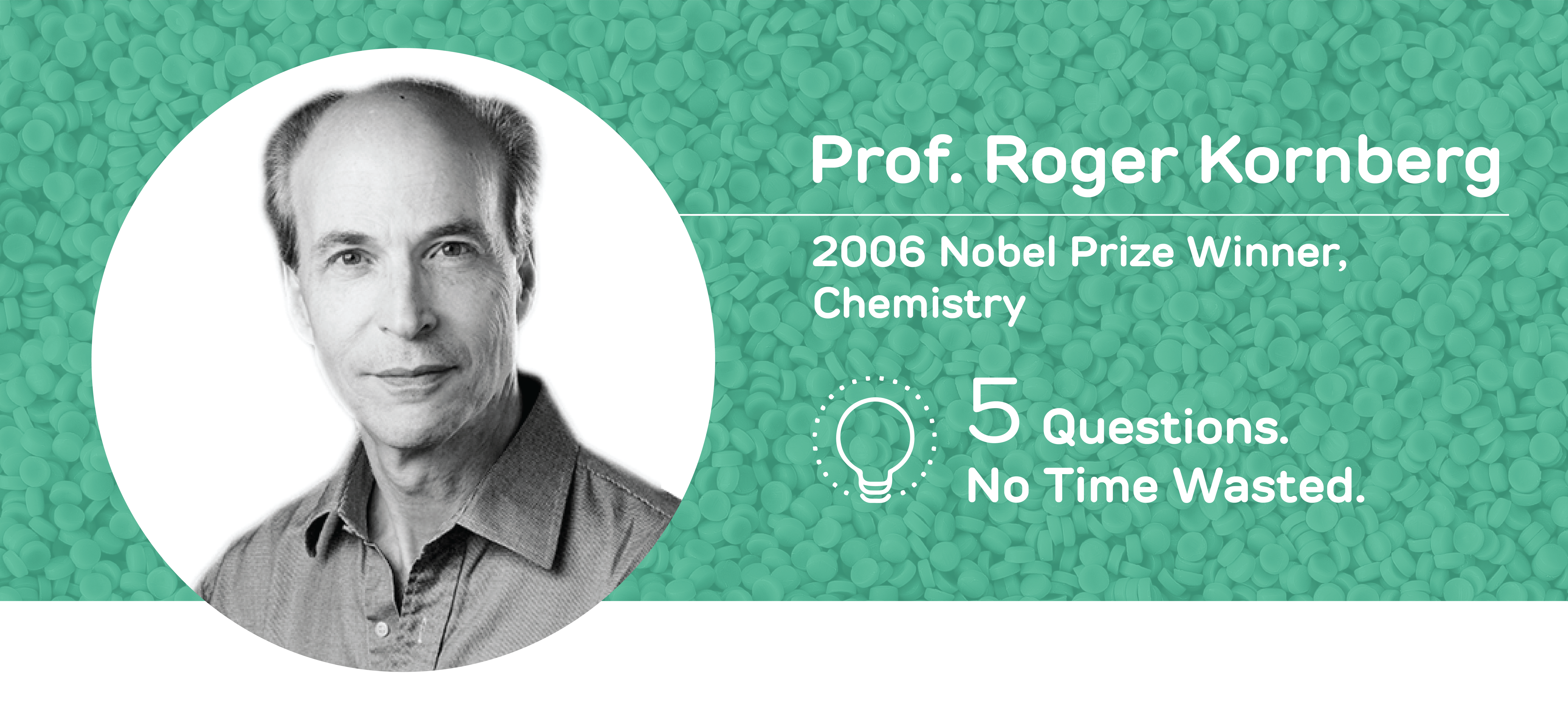 Prof. Roger Kornberg - No time Wasted Cover.