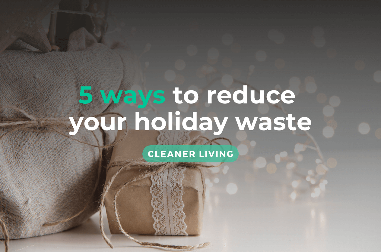 5 Ways to reduce holiday waste