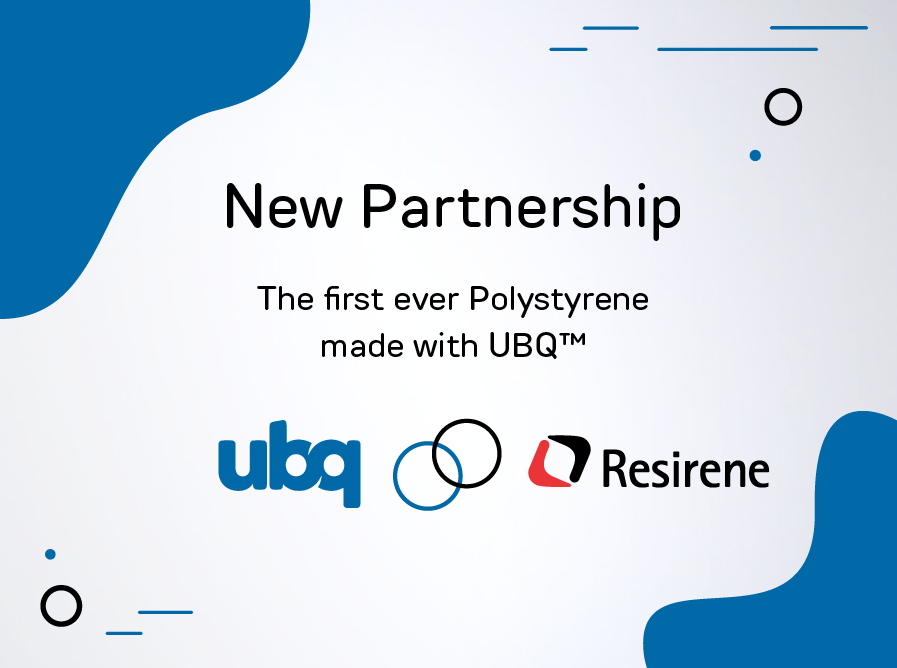Resirene and UBQ partnership announcement.