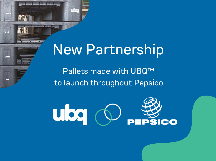 UBQ partnership with PEPSICO announcement.