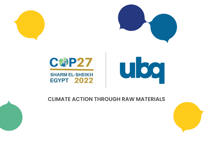UBQ Materials Returns to COP27 with Solar Impulse Foundation and Israeli Delegation, Highlighting Start-Up Nations’ Strength in Climate Innovation