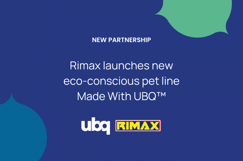 Rimax’s New Eco-Conscious Pet Line ‘Made With UBQ™’ Commercially Launches Across Colombia