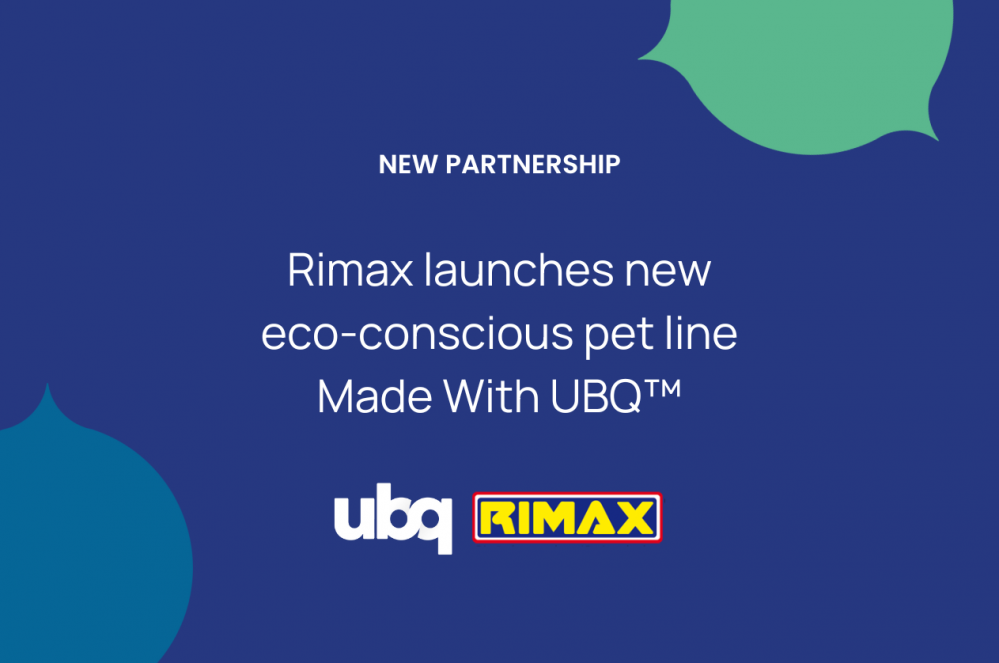 Rimax’s New Eco-Conscious Pet Line ‘Made With UBQ™’ Commercially Launches Across Colombia.