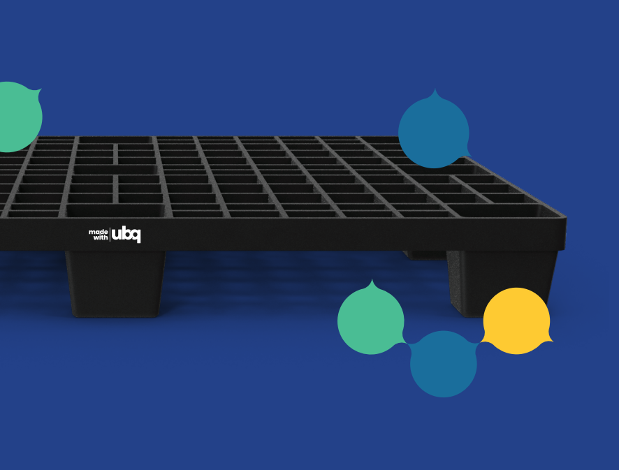 Case Study: Why are pallets made with UBQ™ the greener choice?