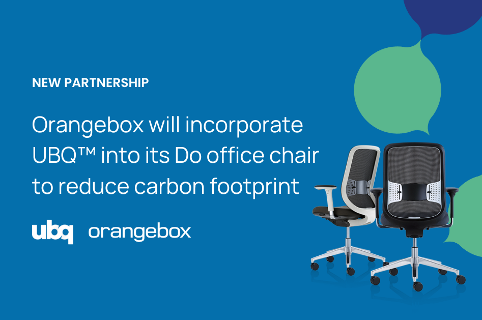 Orangebox’s Best-Selling “Do” Office Chair Reformulated to “Do-Better” with UBQ Materials, Launching at Clerkenwell Design Week.